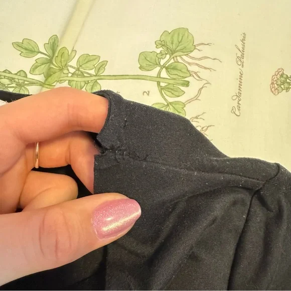 H&M Deep V-Neck Black Bodysuit - Picture 5 of 5